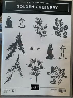 Stampin' Up! Golden Greenery Stamp Set